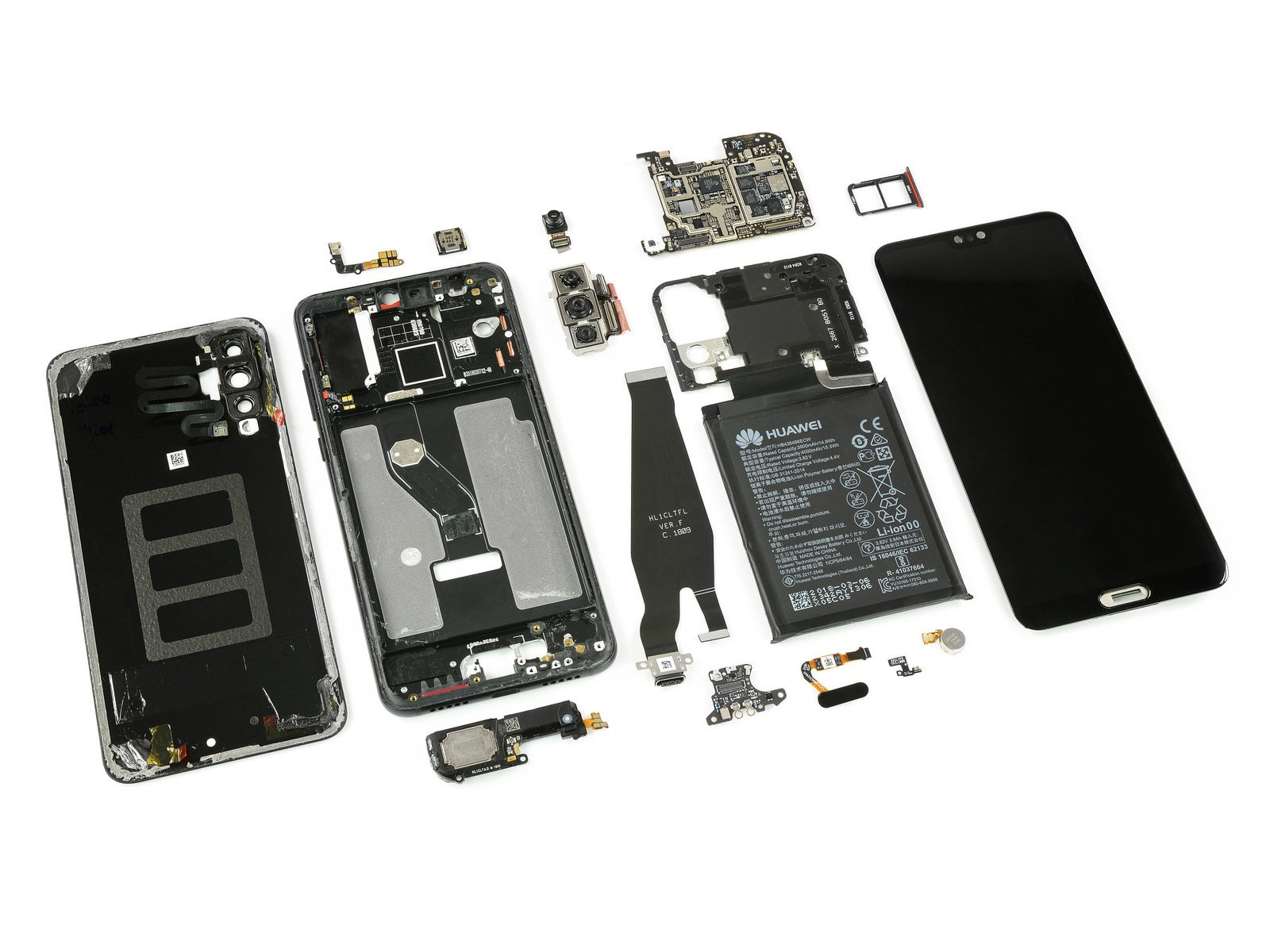 Смартфон Huawei P20 Pro разобрали на винтики и обнаружили странный нюанс Смартфон Huawei P20 Pro разобрали на винтики и обнаружили странный нюанс